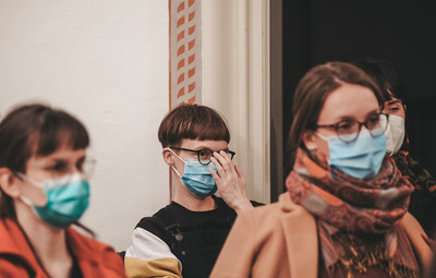 Utrinki s pogovora o mladi dramatiki  <em>Foto: Maša Pirc</em>